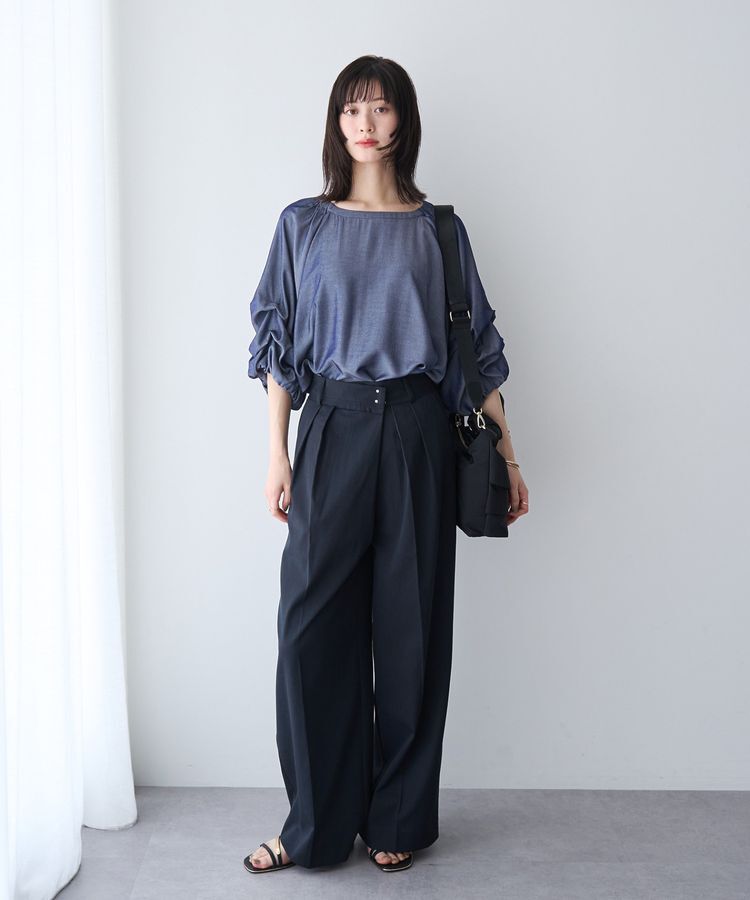 YECCA VECCA「【story.】PL FRILLS HANDBAG」|ハンドバッグ|