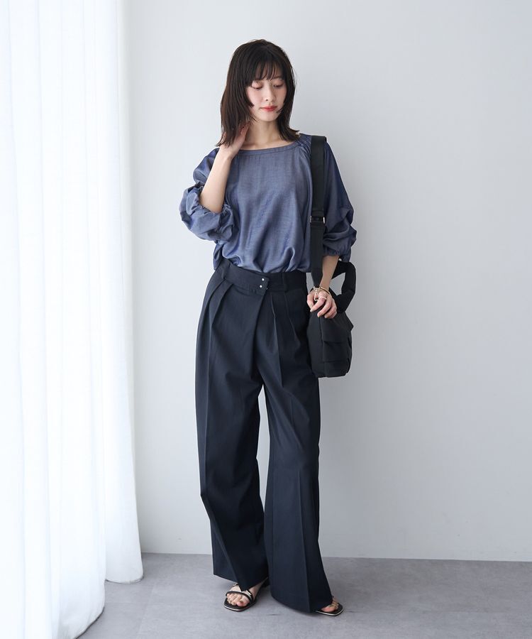 YECCA VECCA「【story.】PL FRILLS HANDBAG」|ハンドバッグ|