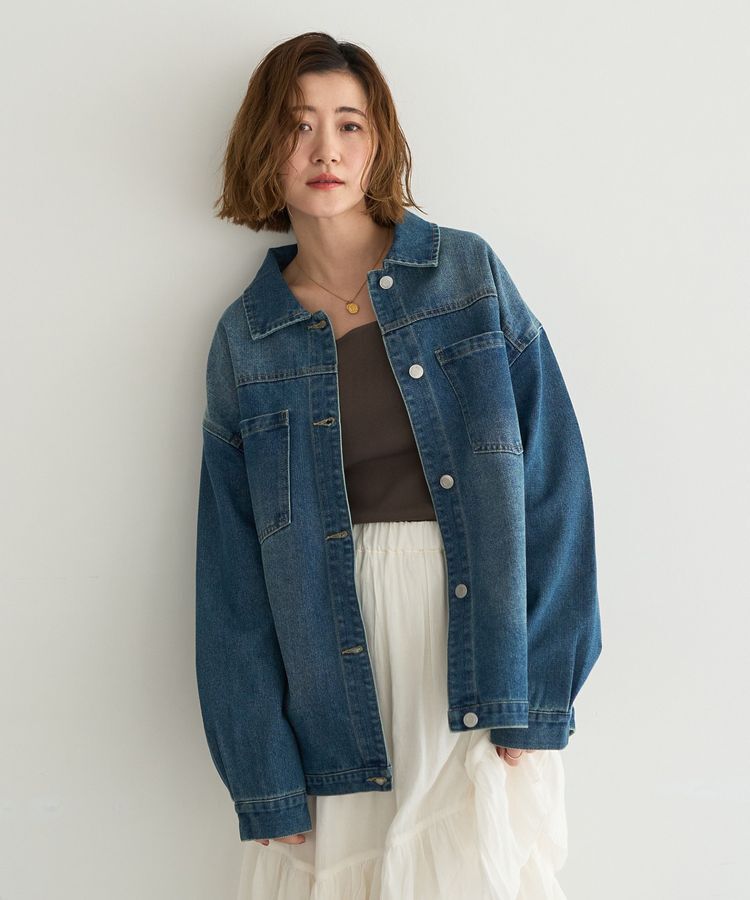 YECCA VECCA「デニムジャケット」|テーラードジャケット|