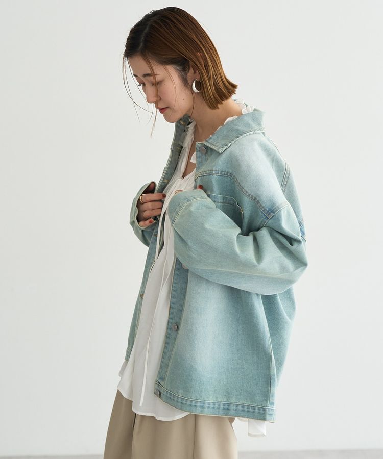 YECCA VECCA「デニムジャケット」|テーラードジャケット|