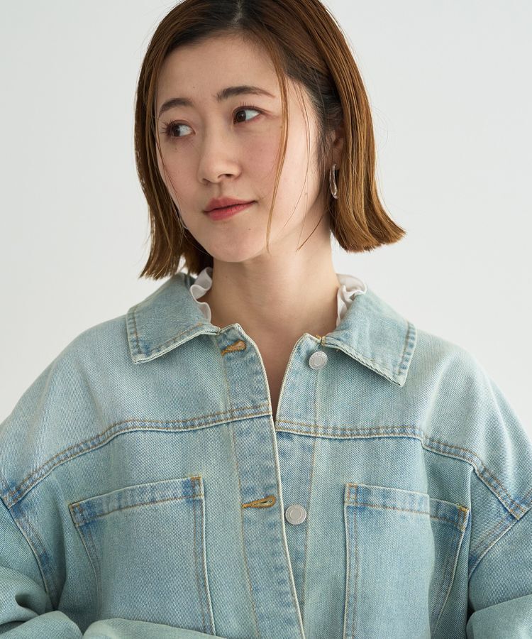 YECCA VECCA「デニムジャケット」|テーラードジャケット|