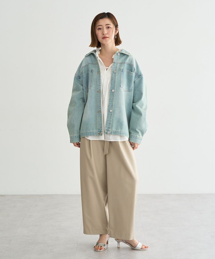 YECCA VECCA「デニムジャケット」|テーラードジャケット|