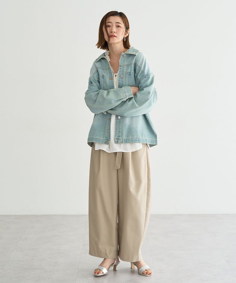 YECCA VECCA「デニムジャケット」|テーラードジャケット|