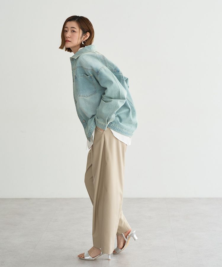 YECCA VECCA「デニムジャケット」|テーラードジャケット|