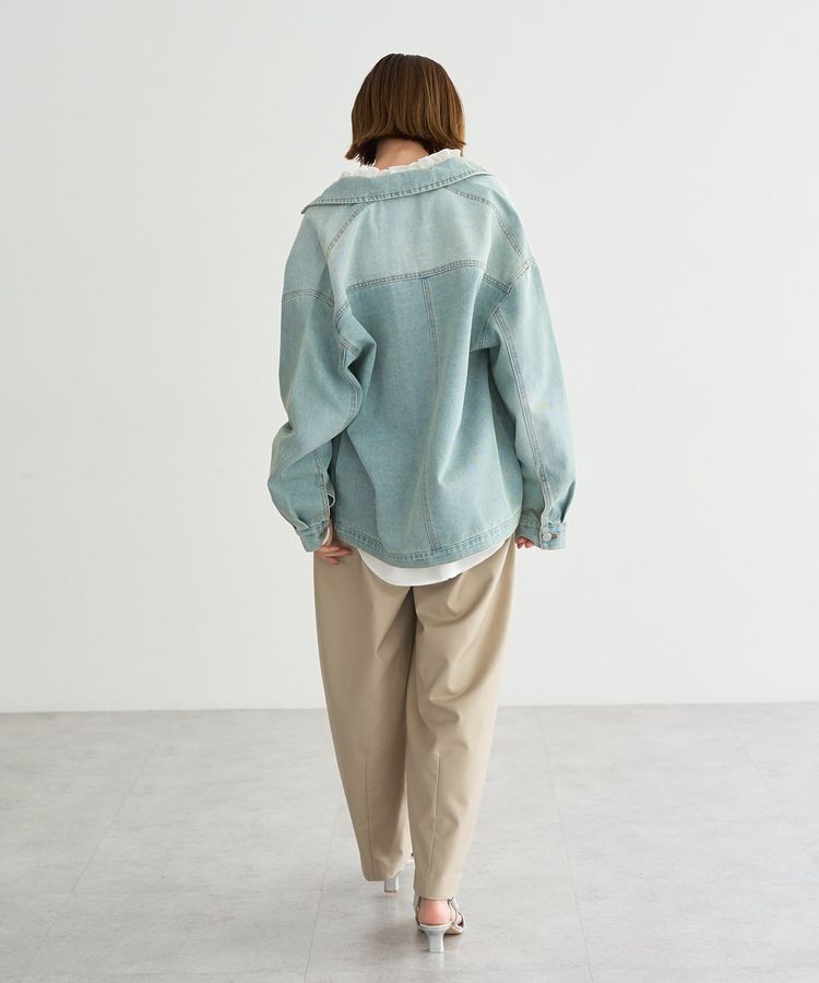 YECCA VECCA「デニムジャケット」|テーラードジャケット|