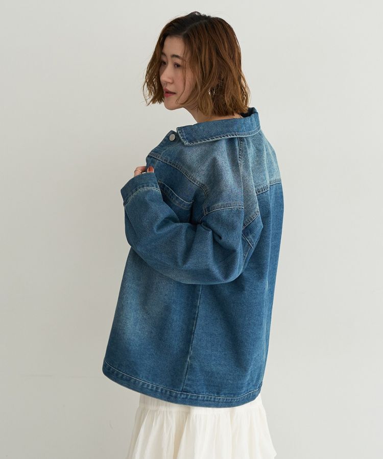 YECCA VECCA「デニムジャケット」|テーラードジャケット|