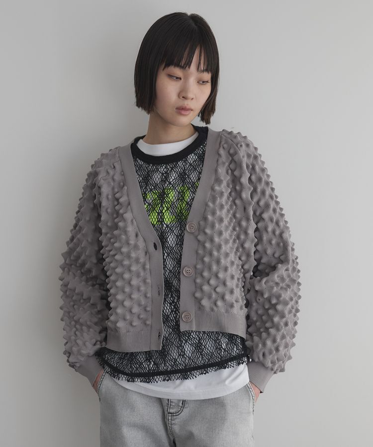 GARAGE OF GOOD CLOTHING「ギザギザカーデ」|カーディガン|