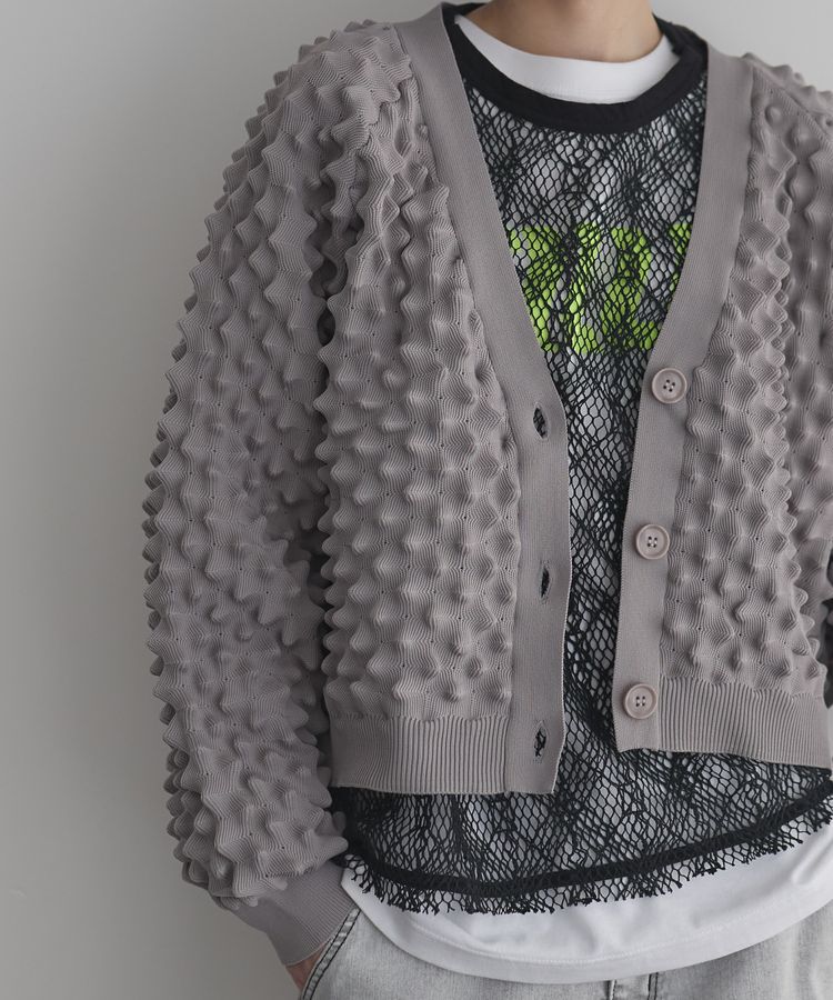 GARAGE OF GOOD CLOTHING「ギザギザカーデ」|カーディガン|