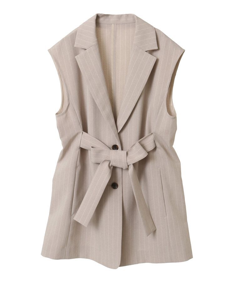 GARAGE OF GOOD CLOTHING「【日本製】ストライプテーラーベスト」|ベスト・ジレ|