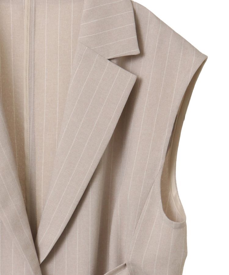 GARAGE OF GOOD CLOTHING「【日本製】ストライプテーラーベスト」|ベスト・ジレ|