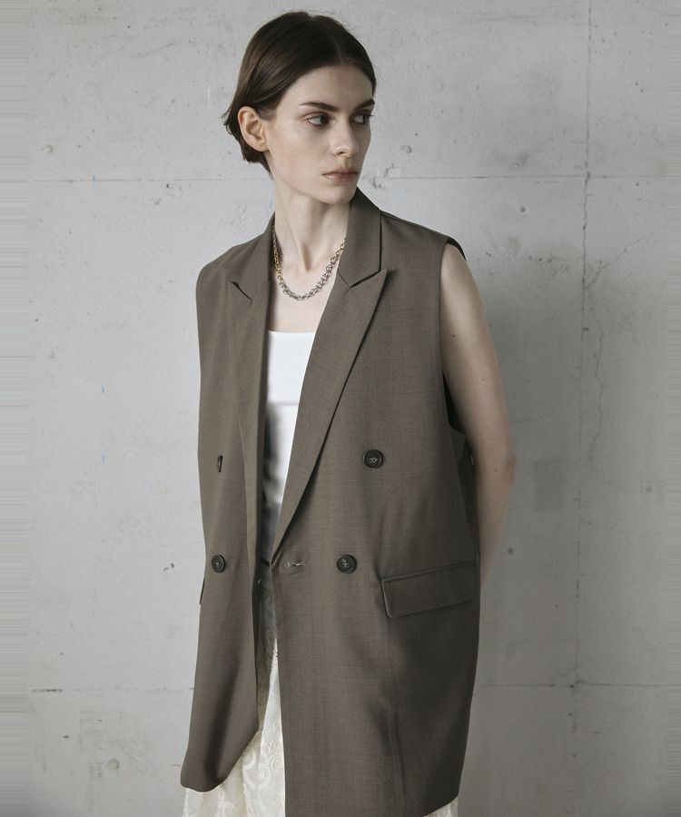 GARAGE OF GOOD CLOTHING「ダブルブレストベスト」|ベスト・ジレ|