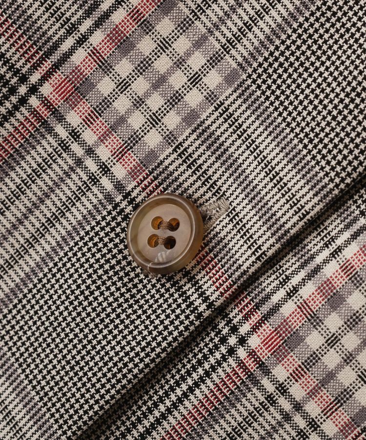 GARAGE OF GOOD CLOTHING「【日本製】チェックジャケットスリーブビスチェ」|ベスト・ジレ|