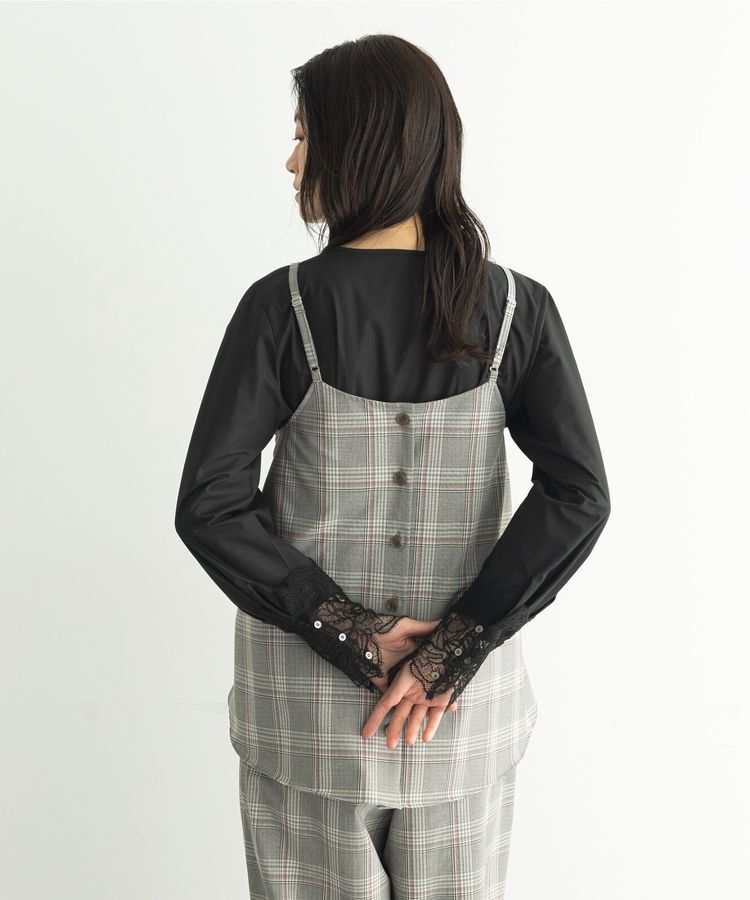 GARAGE OF GOOD CLOTHING「ムジレースカフスタックブラウス」|シャツ・ブラウス|