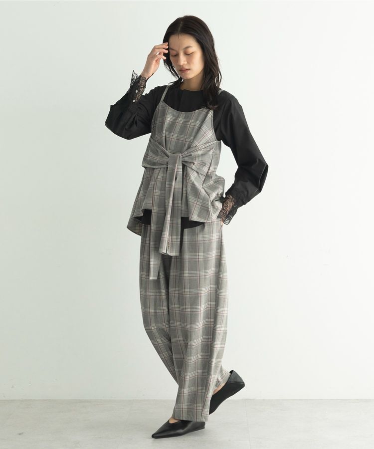 GARAGE OF GOOD CLOTHING「ムジレースカフスタックブラウス」|シャツ・ブラウス|