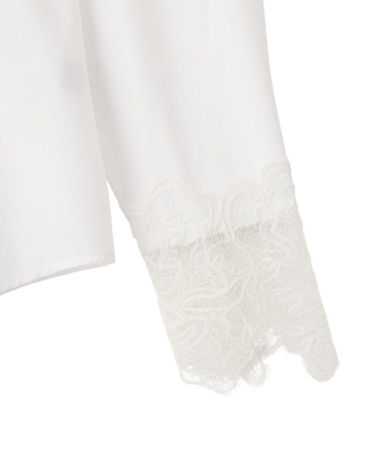 GARAGE OF GOOD CLOTHING「ムジレースカフスタックブラウス」|シャツ・ブラウス|