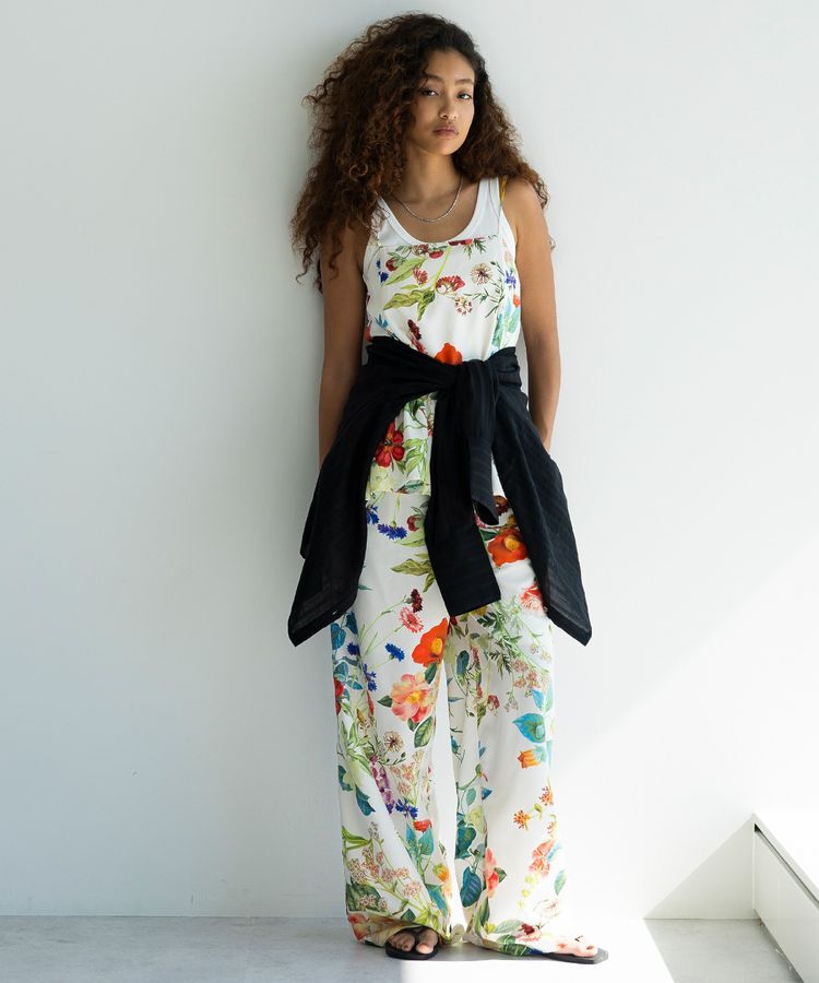 GARAGE OF GOOD CLOTHING「【日本製】フラワープリントキャミソール」|ベスト・ジレ|