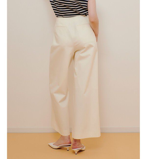 allureville「ダブルクロスストレッチマリンパンツ」|チノ|