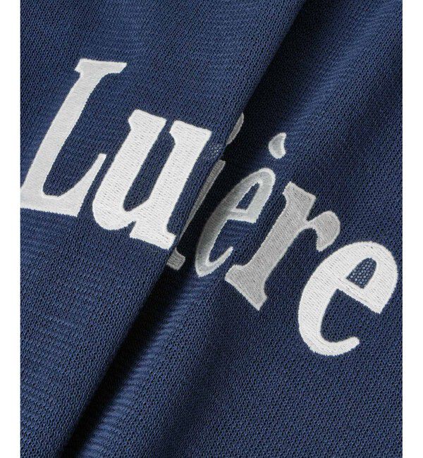 allureville「エンブロイダリーロゴニットＴ」|ニット・セーター|