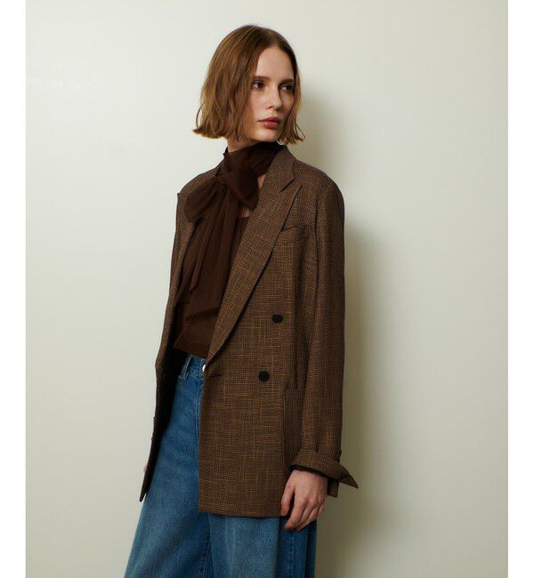 allureville「トリッカーカラミダブルジャケット」|その他|