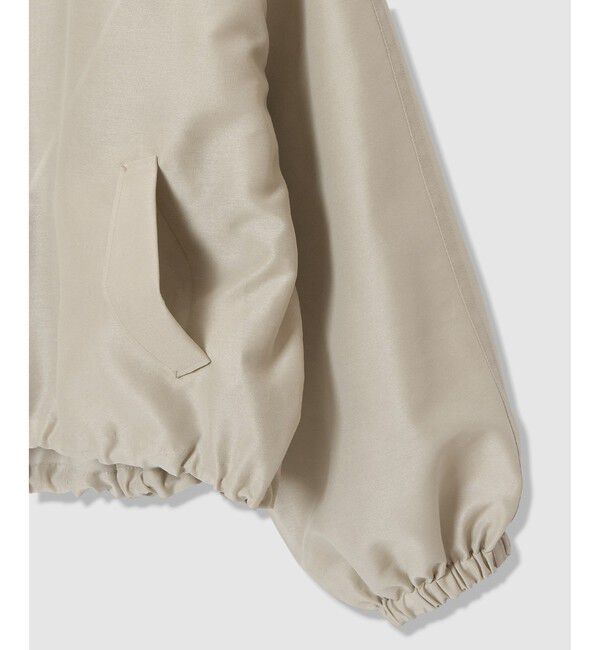 allureville「オーガンジーステンカラーブルゾン」|ブルゾン・スタジャン|