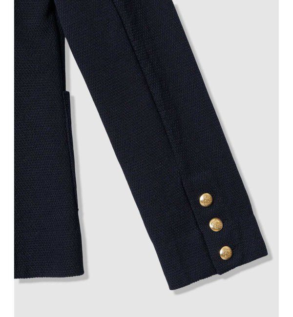 allureville「カノコストレッチニットジャケット」|テーラードジャケット|