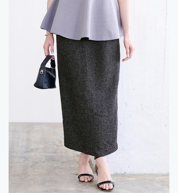 ur's「サマーツイードシガレットスカート」|スカート|