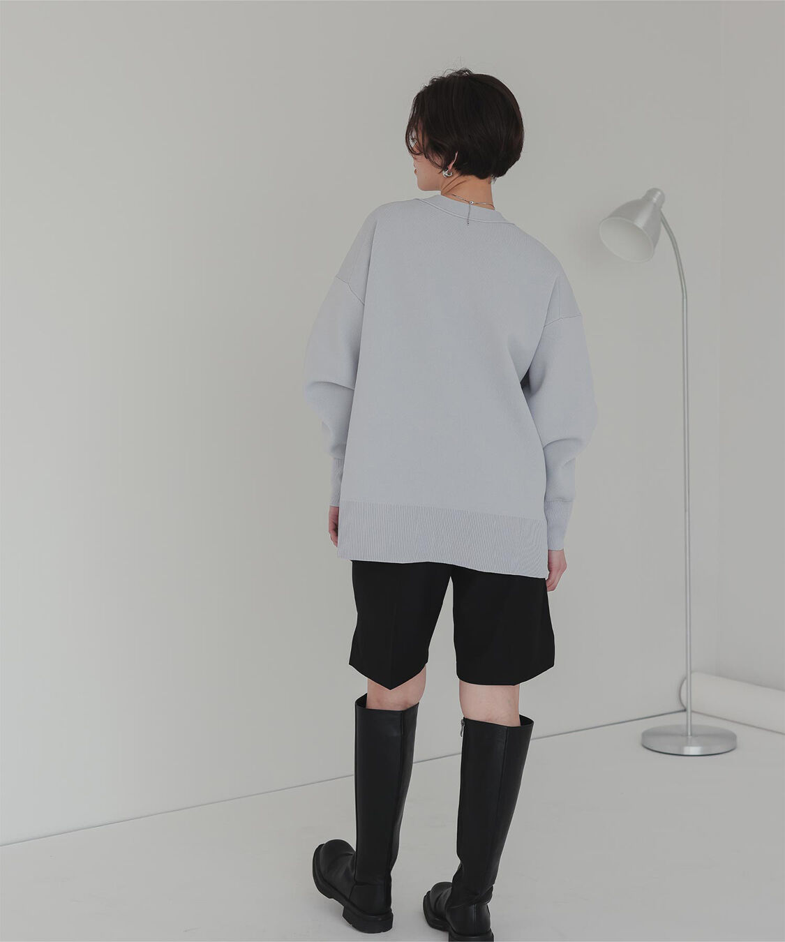 titivate「釦デザインニットカーディガン」|ニット・セーター|