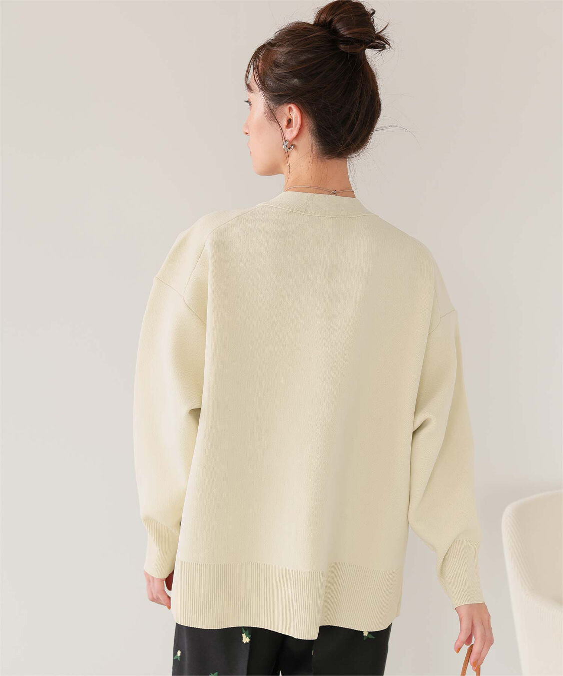 titivate「釦デザインニットカーディガン」|ニット・セーター|