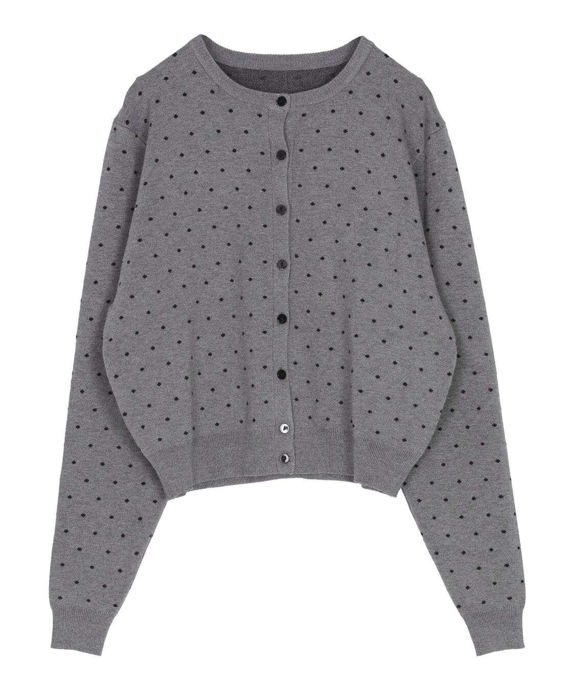 titivate「ドットジャガードニットカーディガン」|ニット・セーター|
