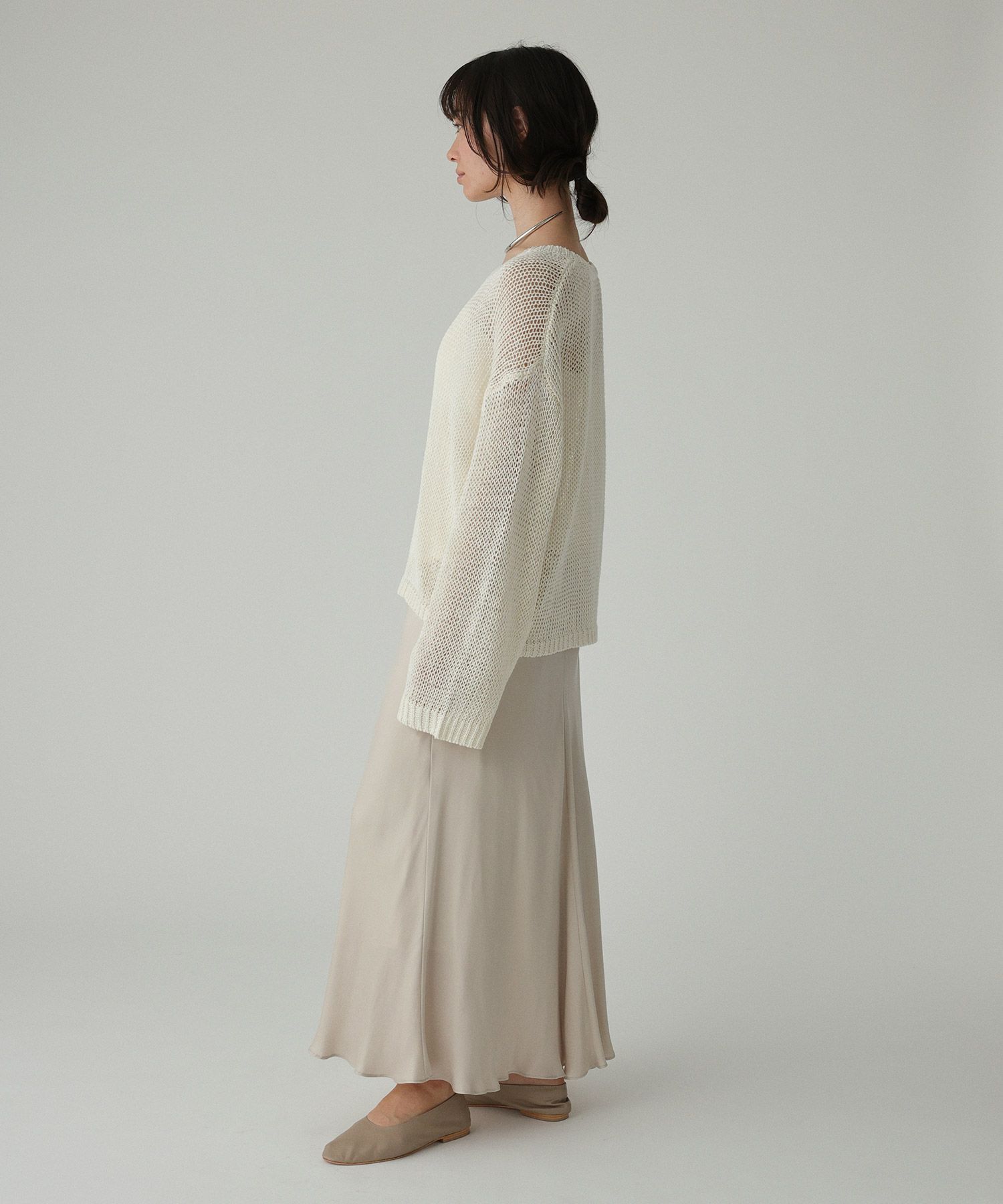 BABYLONE「2WAYリネンプルオーバー」|ニット・セーター|