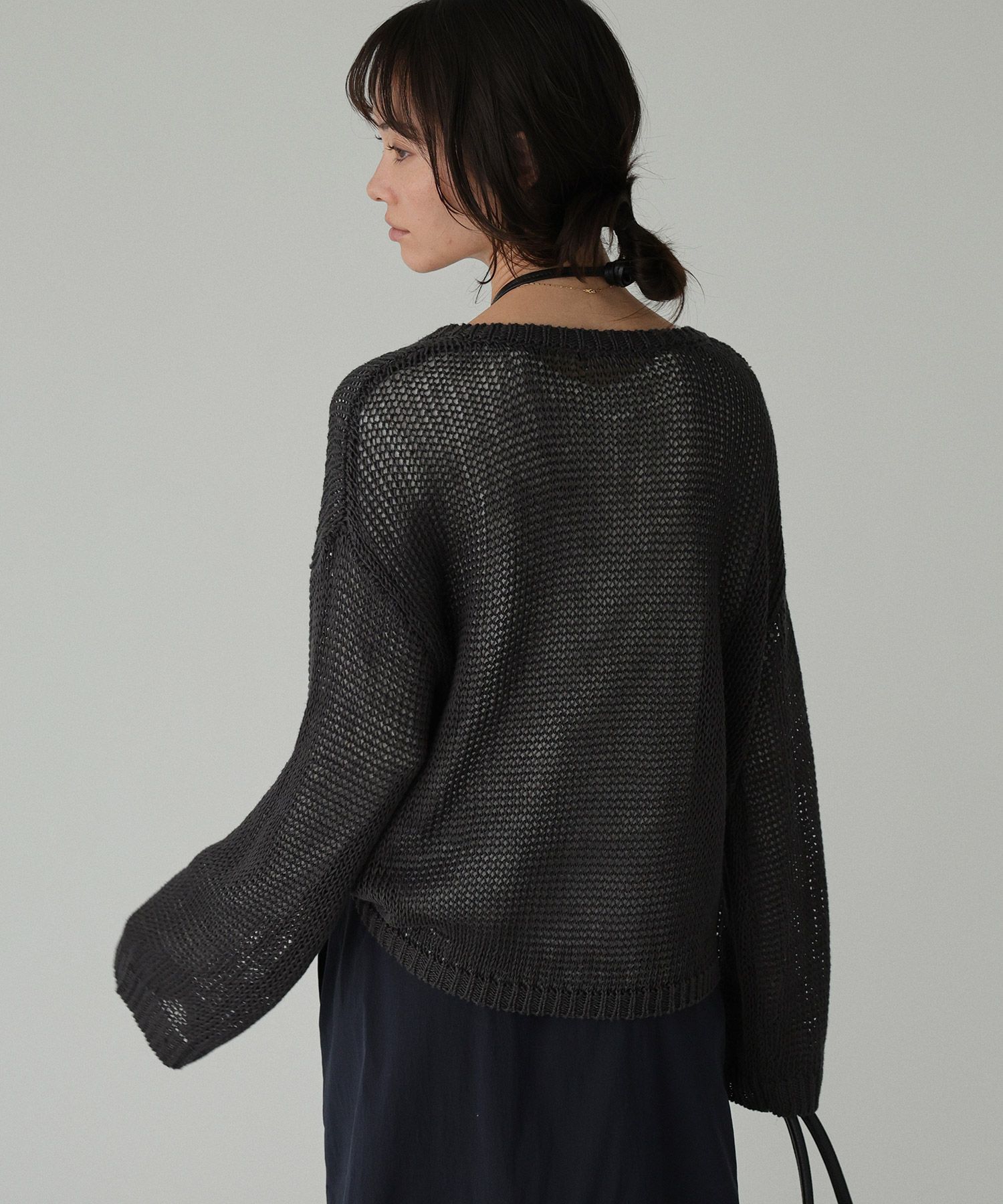 BABYLONE「2WAYリネンプルオーバー」|ニット・セーター|