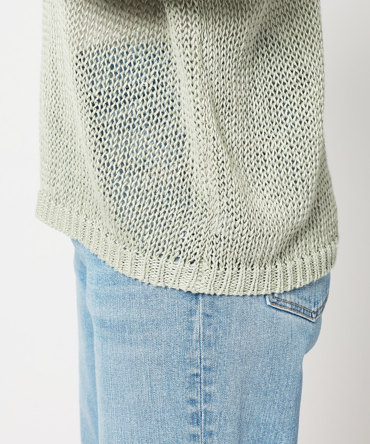 BABYLONE「2WAYリネンプルオーバー」|ニット・セーター|