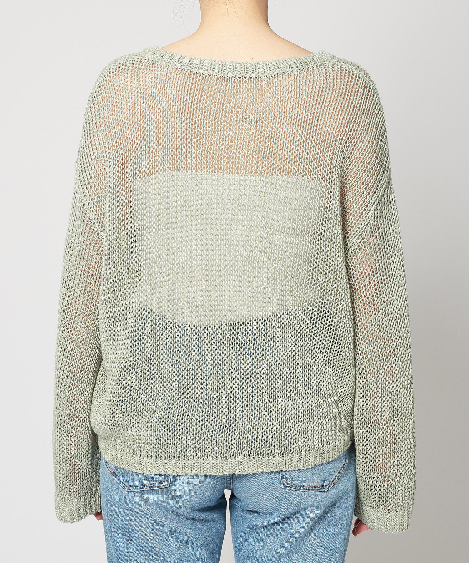 BABYLONE「2WAYリネンプルオーバー」|ニット・セーター|