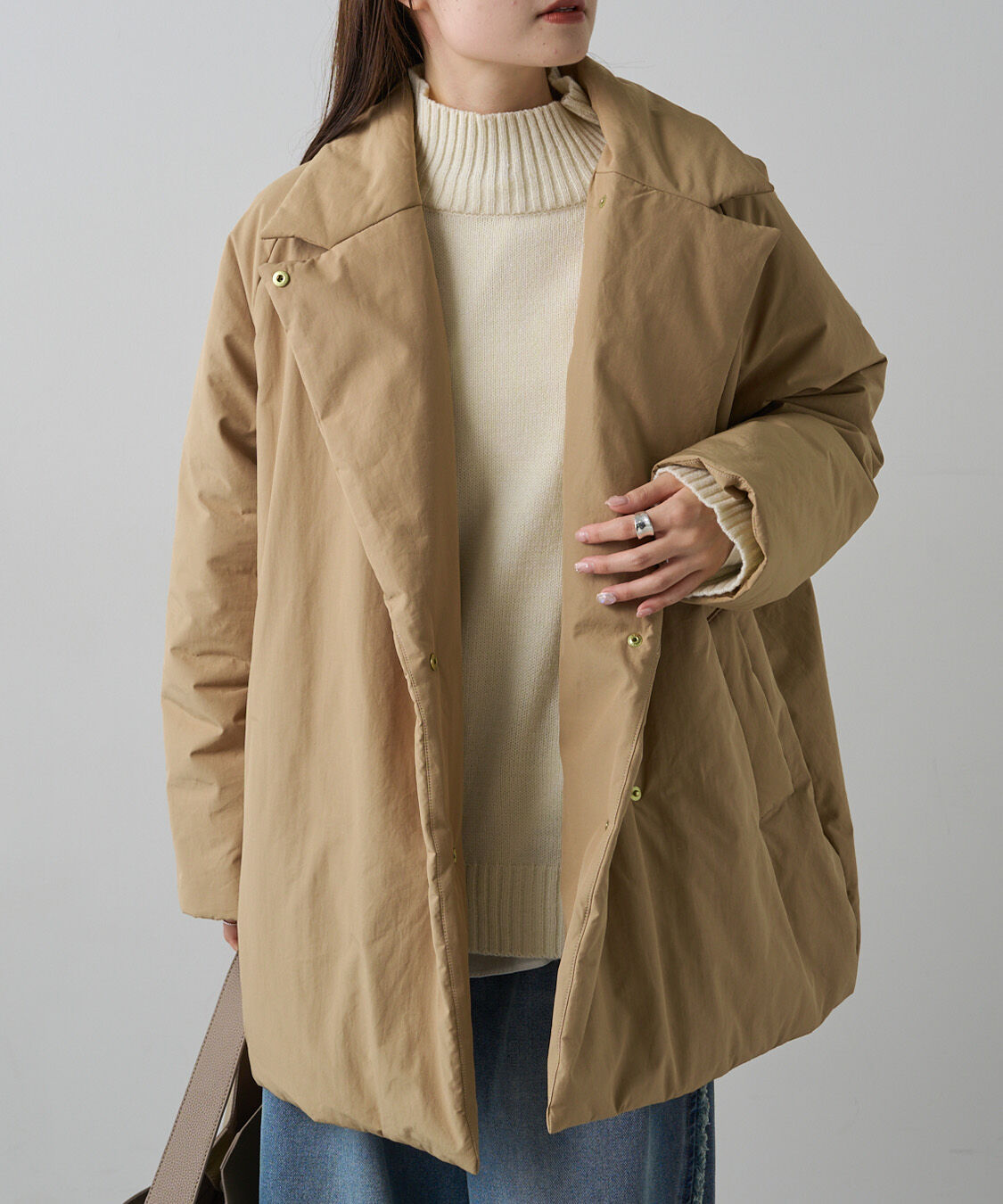  「【リバイバル/WEB限定】中綿テーラードコート」|その他|
