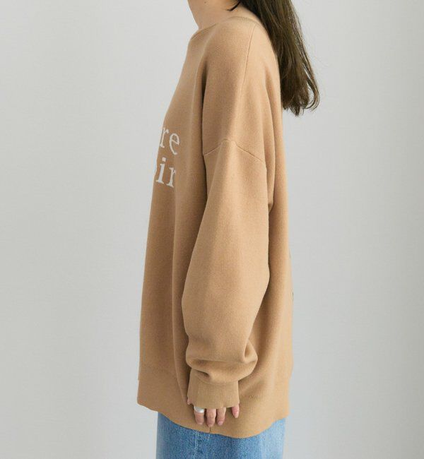  「【＠sein___000企画】ジャガードロゴ2WAYニットプルオーバー」|キャミソール|