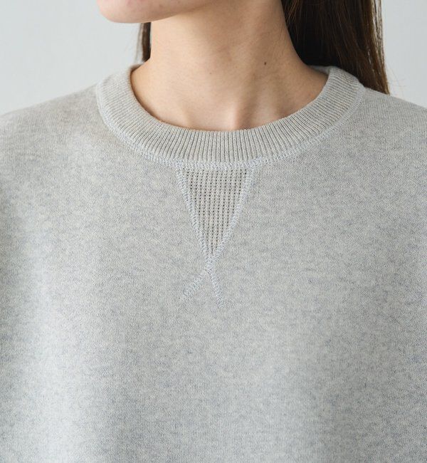  「スウェットライクダブルジャガードニット」|ニット・セーター|