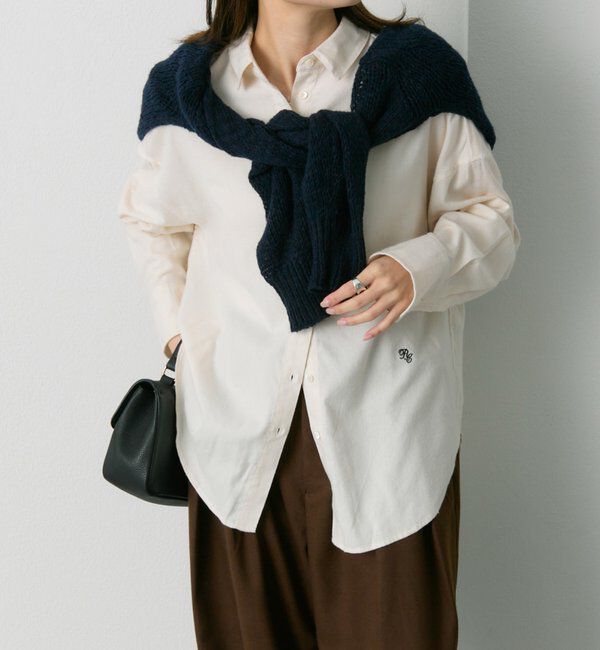  「起毛オーバーシャツブラウス」|シャツ・ブラウス|