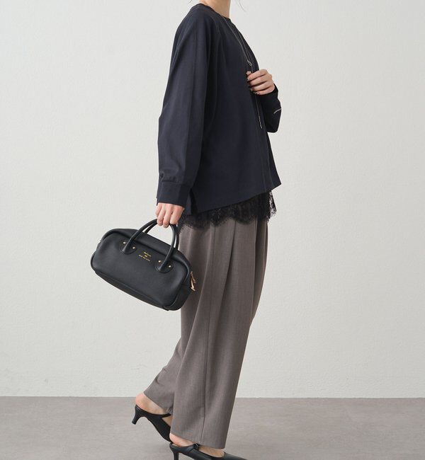  「プレーティング天竺オーバーサイズカットソー」|プルオーバー|