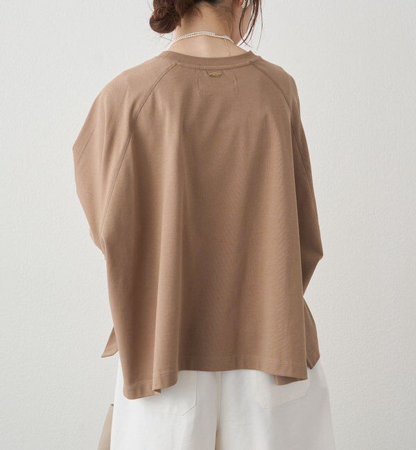  「プレーティング天竺オーバーサイズカットソー」|プルオーバー|