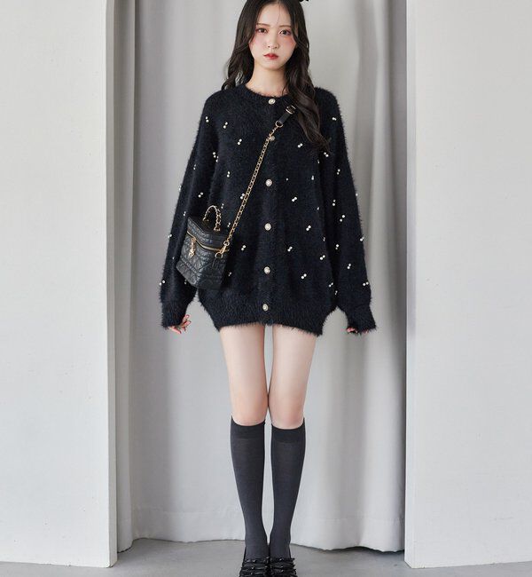  「リボン付きポインテッドストラップシューズ」|その他|