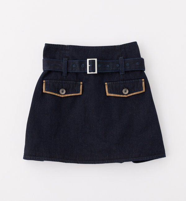  「【即日発送】ベルト付ミニスカート」|スカート|