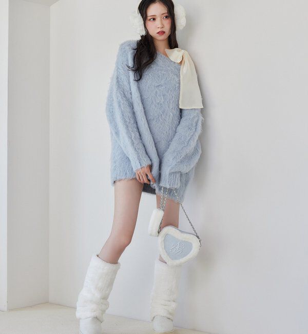  「メリーカールチュニックニット」|ニット・セーター|