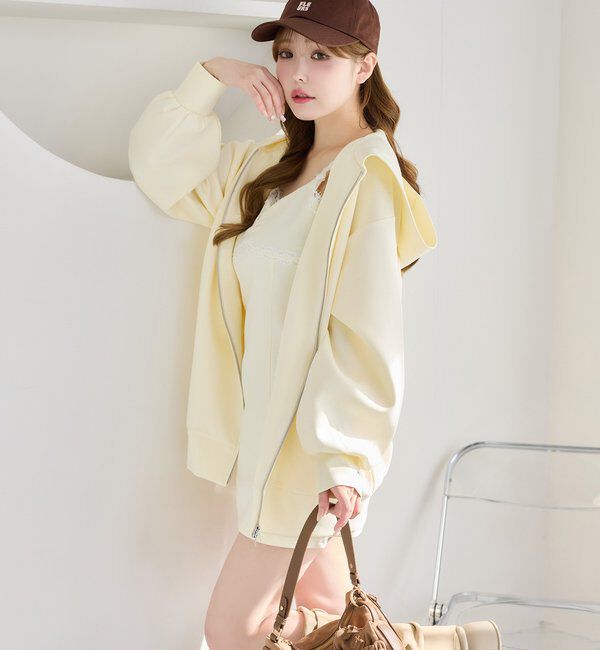  「【セットアップ可能】ビッグシルエットパーカー」|プルオーバー|