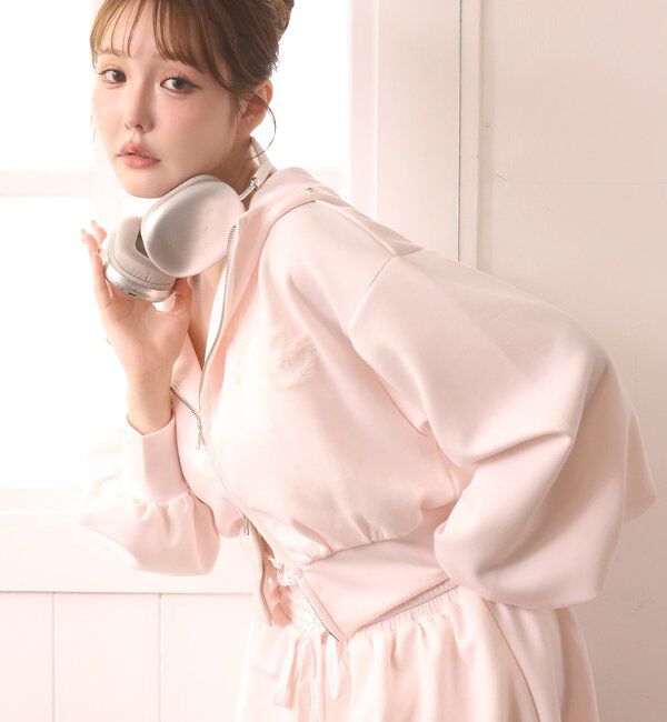  「チュールロゴパーカー」|プルオーバー|