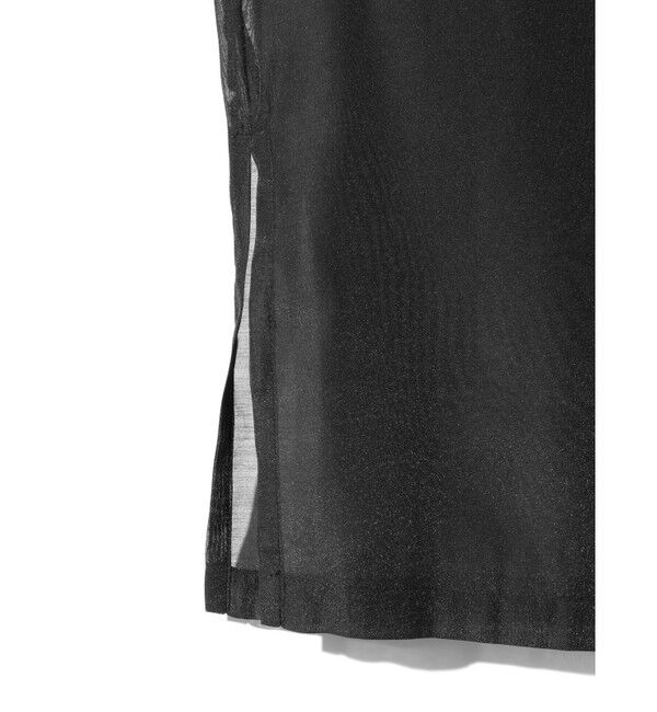 MIDIUMISOLID「MIDIUMISOLID for Ladies シアーシャツジャケット」|テーラードジャケット|