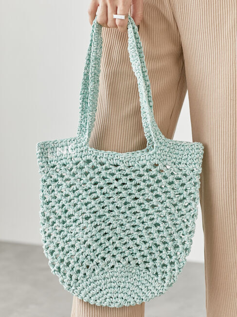 Lugnoncure「メッシュニットバッグ《2025summer catalog item》」|その他|ミント