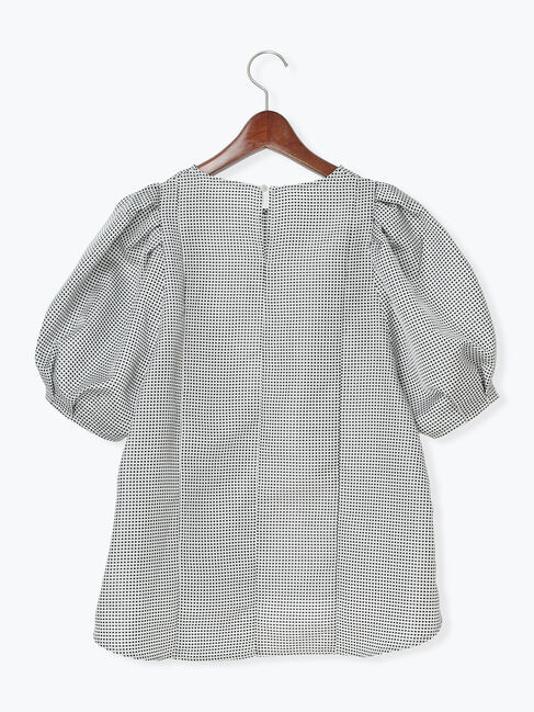 Te chichi「グリッドジャガードボリュームブラウス（セットアップ可）」|シャツ・ブラウス|