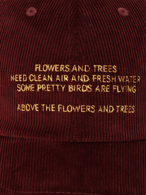 Lugnoncure「ロゴ刺繍コーデュロイキャップ《2025autumn catalog item》」|その他|