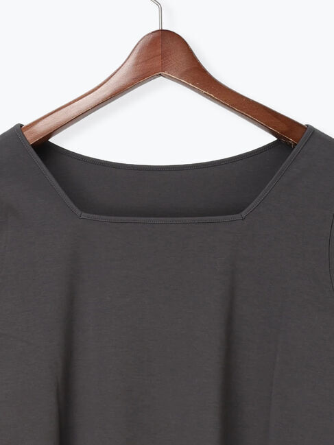 Te chichi「前後2WAYネックデザインロンT《2026 spring catalog item》」|Tシャツ・カットソー|