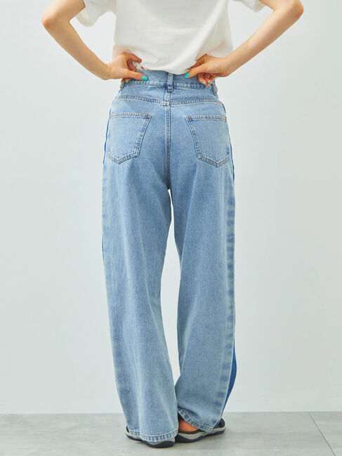 SM2「デニム配色ラインパンツ」|その他|